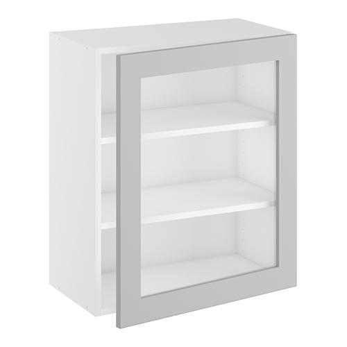 Kitchn Vitrineskab 2 hylder og 1 låge H:704 D:320 B:400