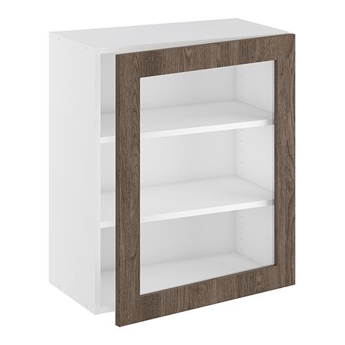 Kitchn Vitrineskab 2 hylder og 1 låge H:704 D:320 B:400