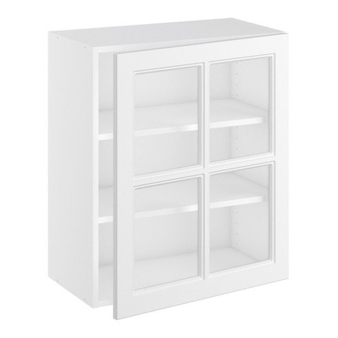 Kitchn Vitrineskab 2 hylder og 1 låge H:704 D:320 B:500