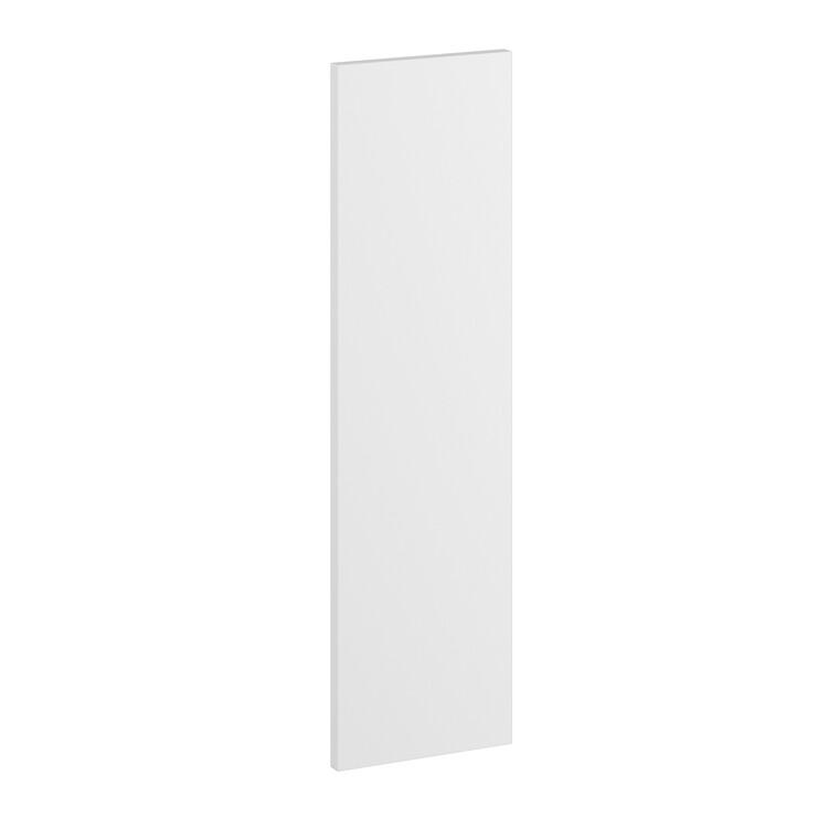 Udvendig gavl 68 x 280 cm - Hvid med faste mål