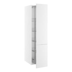 Kitchn Højskab m/frontudtræk inkl. 5 kurve med 2-delt låge H:1952 D:580 B:400