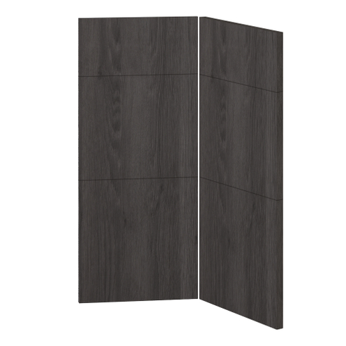 Kitchn Knæklåge 3-delt samlet<br>Passer til U9090 H: 70 cm B: 29,6 cm