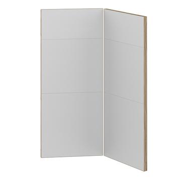 Knæklåge 3-delt samlet<br>Passer til U9090 H: 70 cm B: 29,6 cm