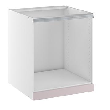 Komfurskab, m/ventilationsrist og blændstykke. H:704 B:600 D:580