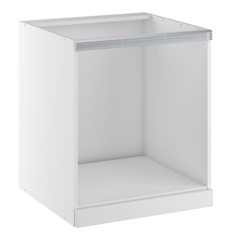 Kitchn Ovnskab / komfurskab, m/ventilationsrist og blændstykke. H:704 B:600 D:580 