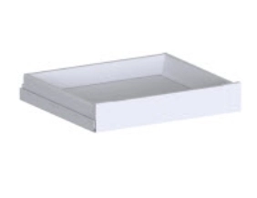 Tandembox kolonialskuffe, indvendig, lav