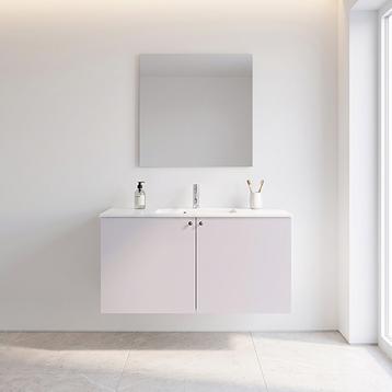 Phoenix cashmere 100 cm badsæt med 2 låger