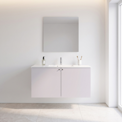 Phoenix cashmere 100 cm badsæt med 2 låger