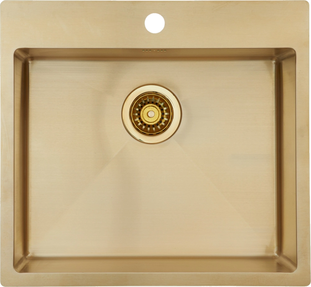 Lavabo Kubus 540 soft Gold/Messing