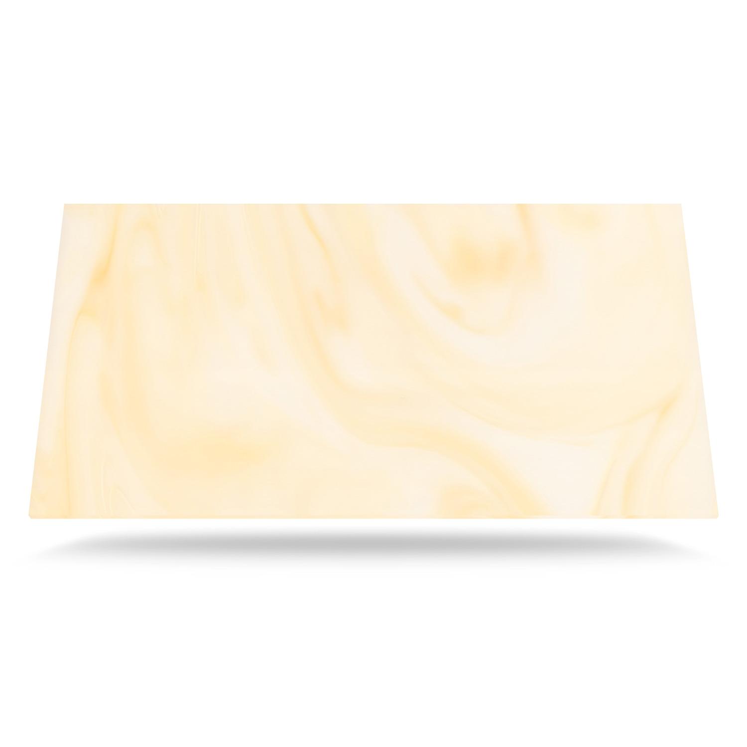 Golden onyx Corian bordplade på mål