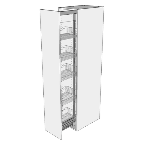 Multi-Living Køkken udtræksskab i Wien H: 195,2 cm D: 60,0 cm - Højskabsudtræk, trådvare - Bredde: 40 cm