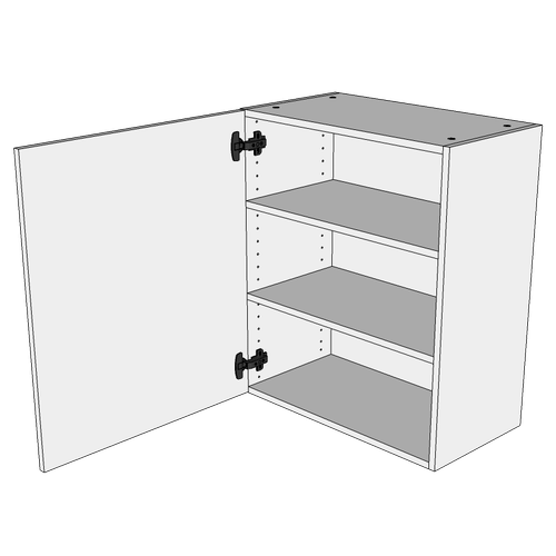 Multi-Living Overskab 20 cm med 2 hylder og låge 