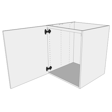 Kjøkkenvaskskap i Wien H: korpus cm D: 60,0 cm - Inkludert avfallsstativ - Bredde: 50 cm
