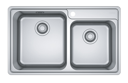 Franke nedfældet vask med 2 kummer - BCX 220-38-32
